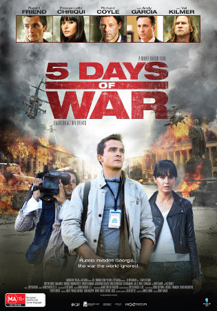 5 Dí­as De Guerra 2011) poster